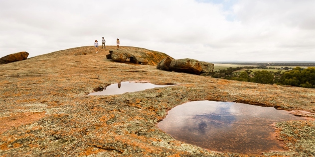 Pildappa rock near Minnipa South Australia