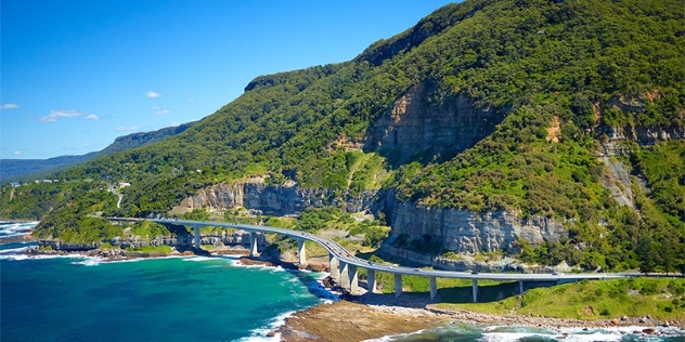 Sea cliff bridge NSW