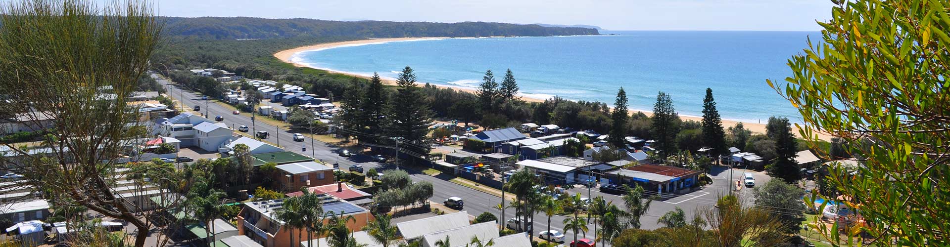 Tathra Holiday Park cliff top lookout