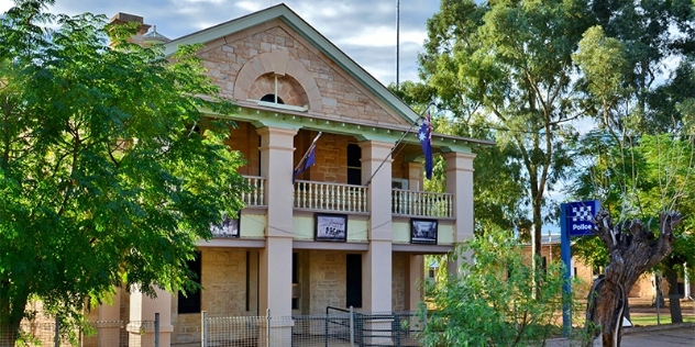 the old police station at wilcannia