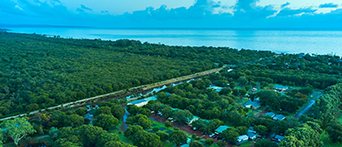 Busselton Holiday Park aerial
