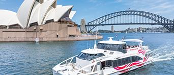 Fantasea Cruises by Sydney Harbour Bridge
