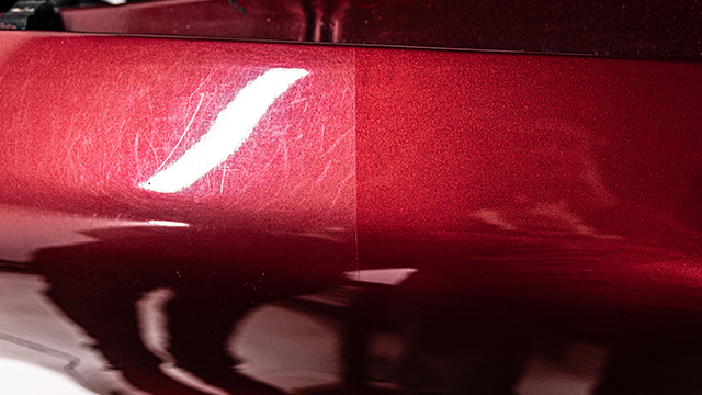 Car paint scratch dent damage repair