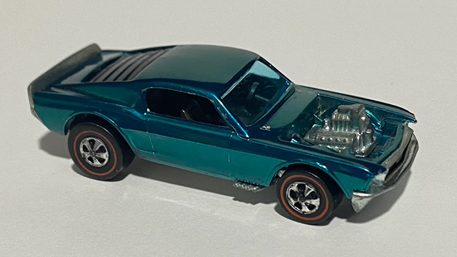 Hot Wheels Ford Mustang Over-Chrome
