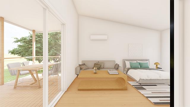 Turtle Sands studio accommodation